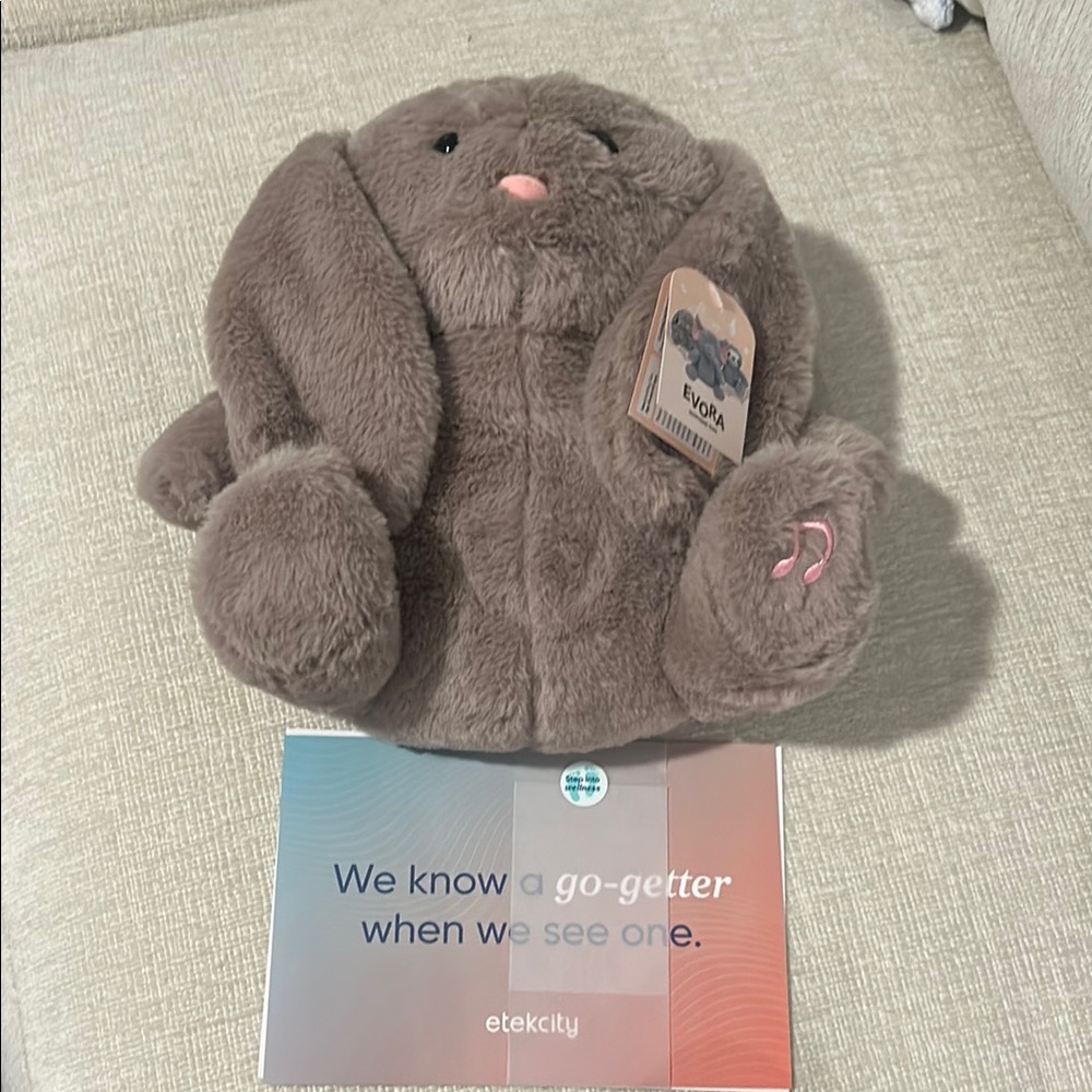 Brown Plush Bunny